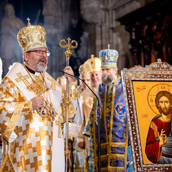 byzantinisches Pontifikalamt Stephansdom / Erzdiözese Wien/ Schönlaub byzantinisches Pontifikalamt Stephansdom