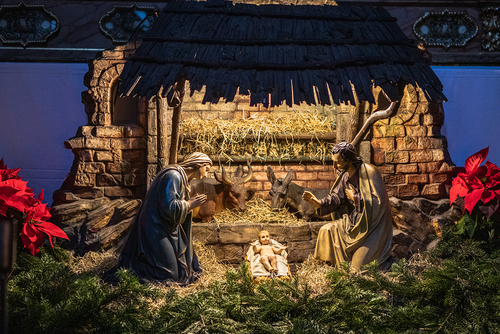 Krippe in der Jesuitenkirche